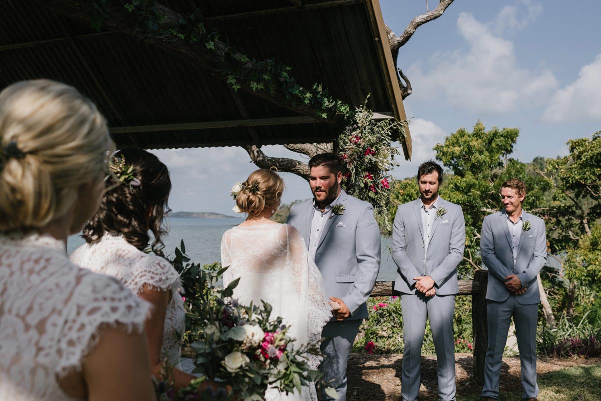 Naturally Elegant Wedding in the Whitsundays